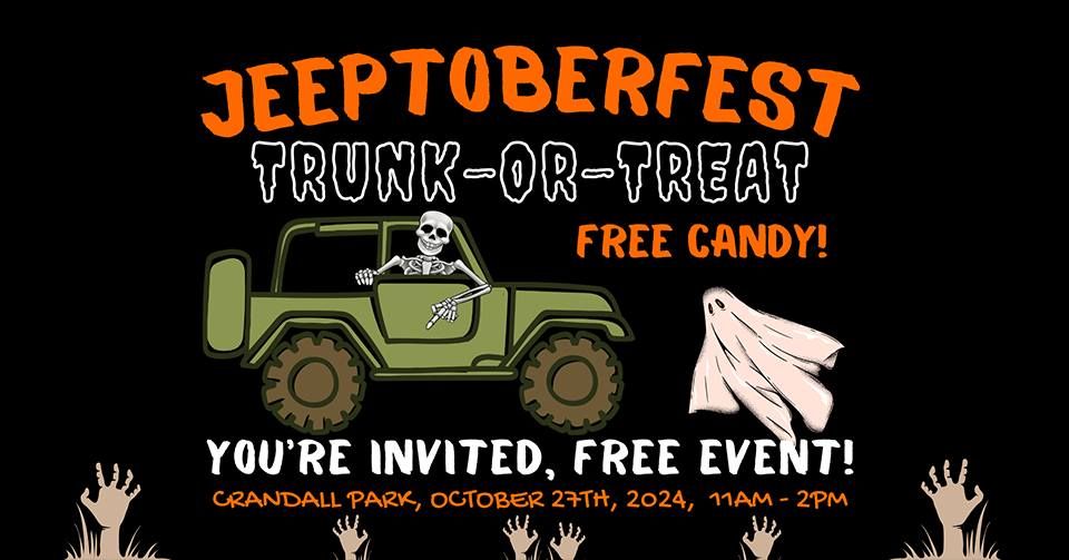 Jeeptoberfest Trunk or Treat in Crandall Park