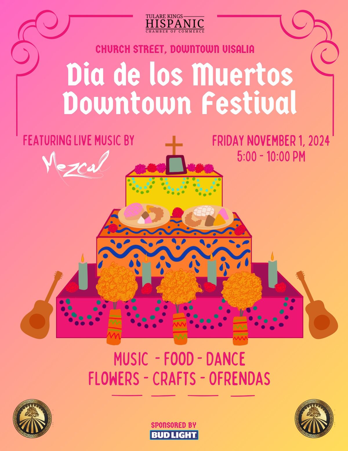 Dia de los Muertos Downtown Festival by the Hispanic Chamber