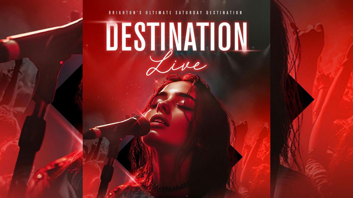 Destination LIVE x Revolution Brighton \u27a4 Live Vocalist \u27a4 23.11.2024