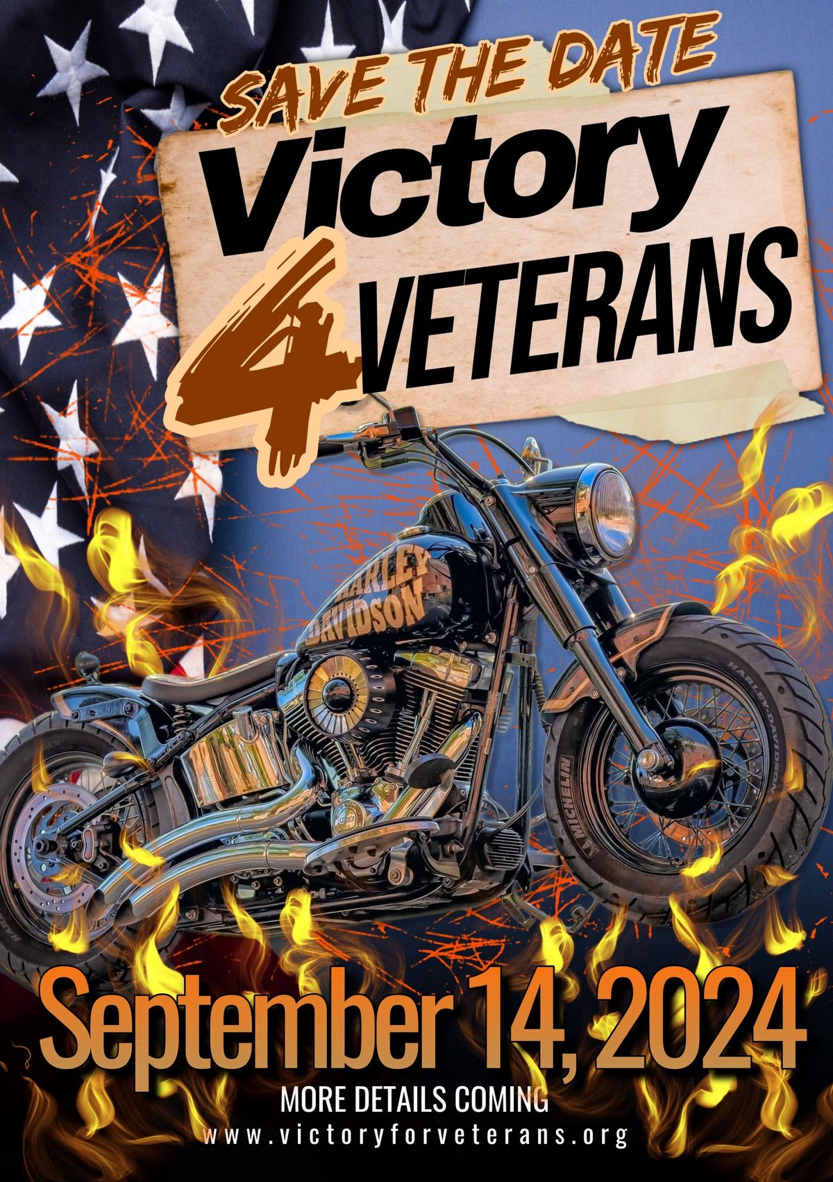 Victory 4 Veterans - Annual Charity Ride 2024