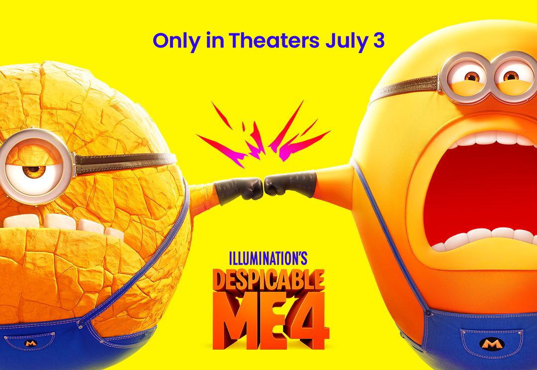 Tuesday Cheap Nite Movie at the Drive-In July 9th: Despicable Me 4