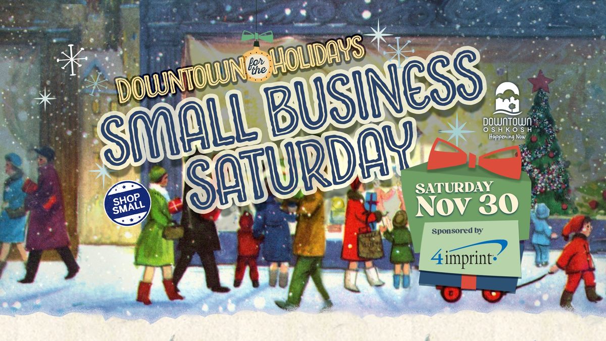 Small Business Saturday in Downtown Oshkosh