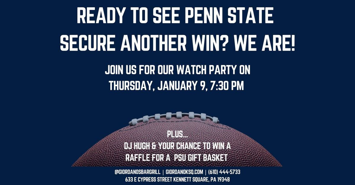 PSU Watch Party at Giordano's 