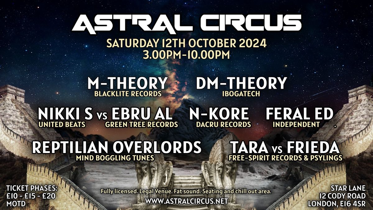 Astral Circus - Saturday Session