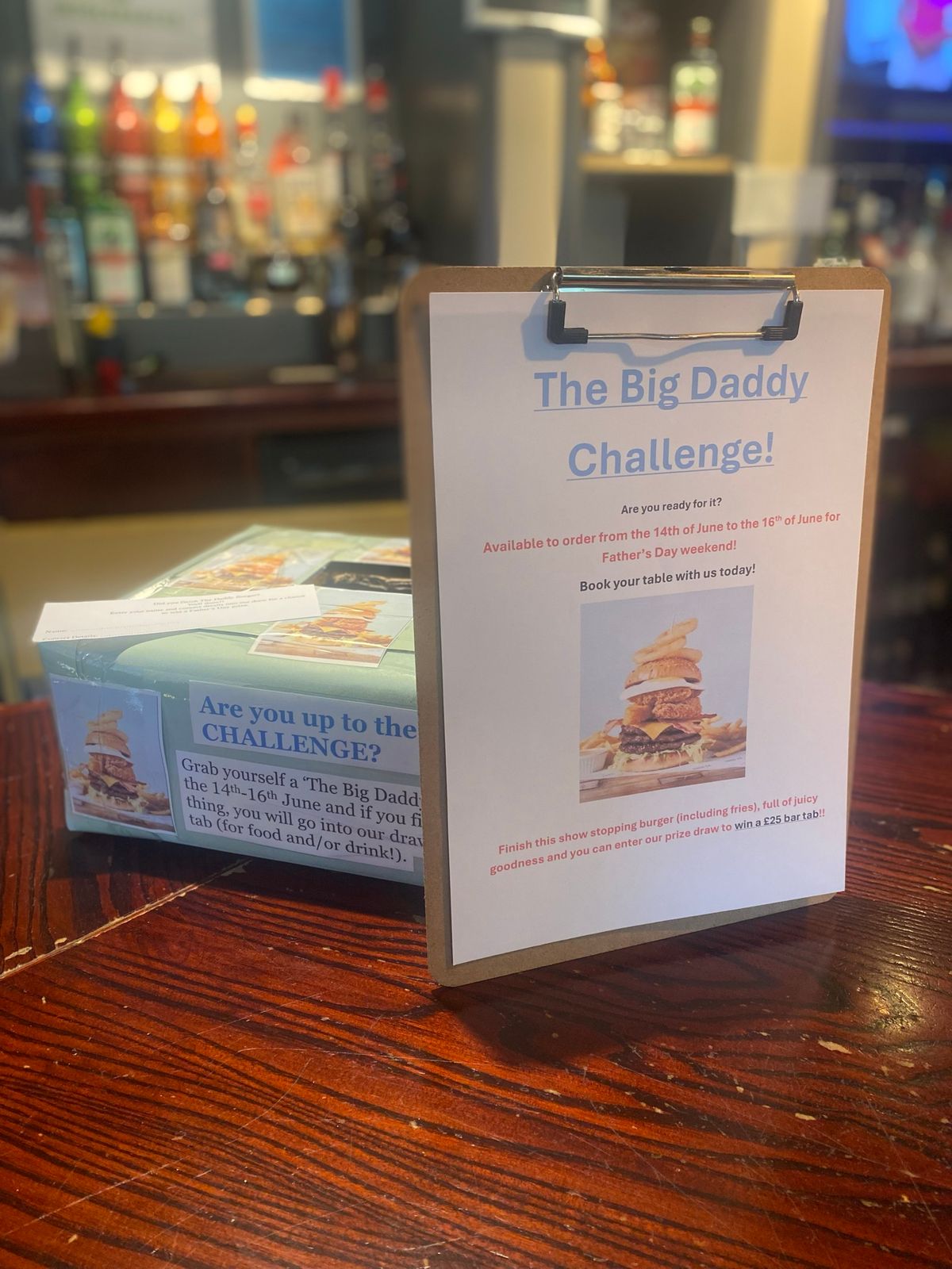 Father's Day - Big Daddy Challenge Weekend!