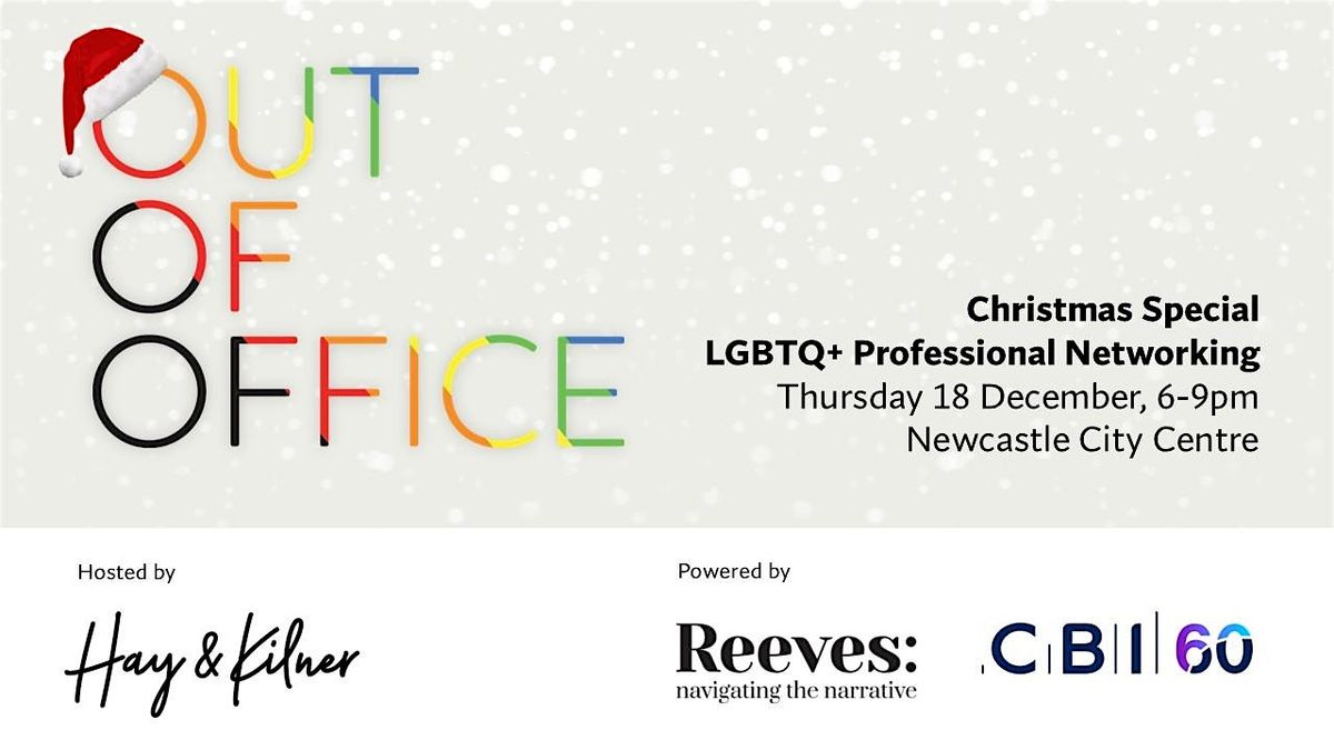 Festive Out of Office LGBTQ+ Networking - with Northern Proud Voices