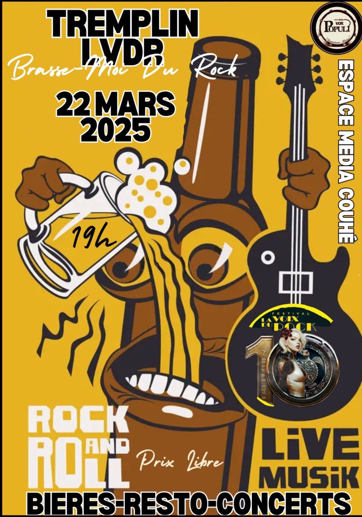 Brasse-Moi du Rock - le 22 mars 2025 \u00e0 Couh\u00e9