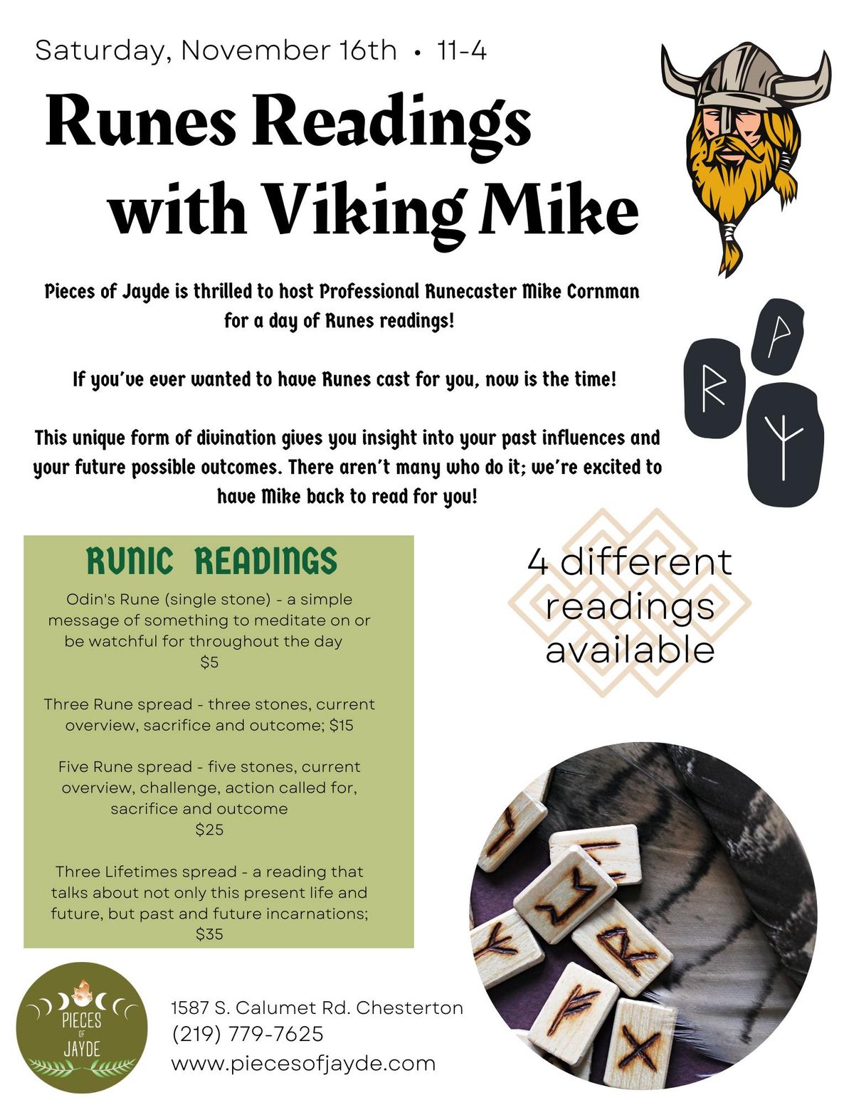 Runes Readings with Viking Mike