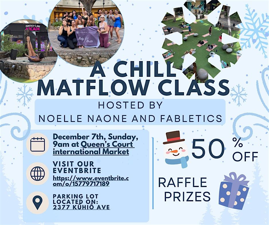 MatFLOW Class with Noelle Naone and Fabletics