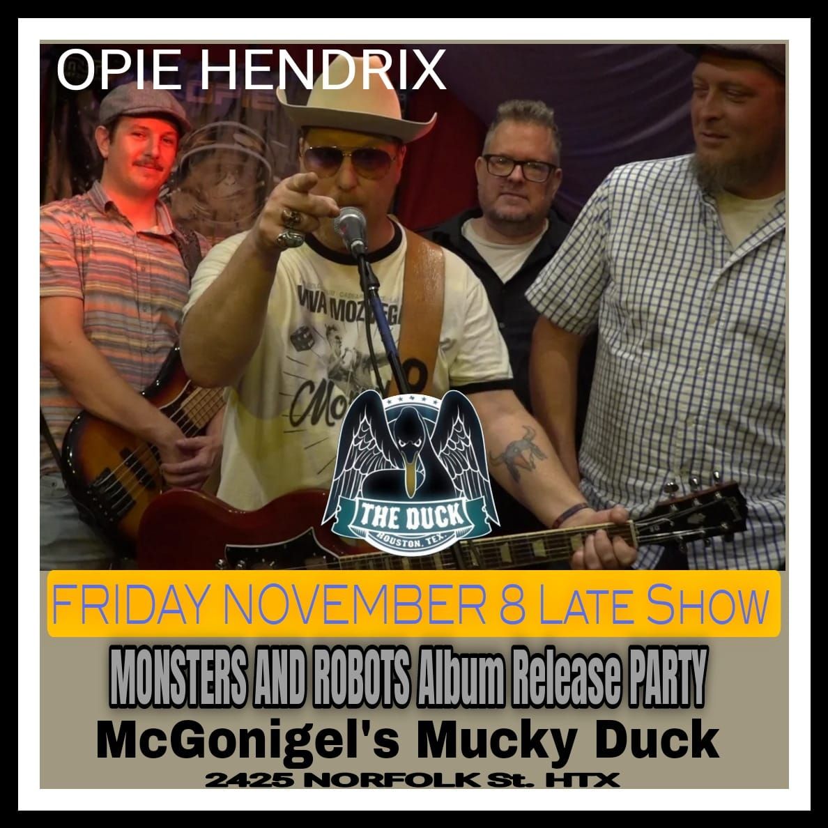 Opie Hendrix album Release Party