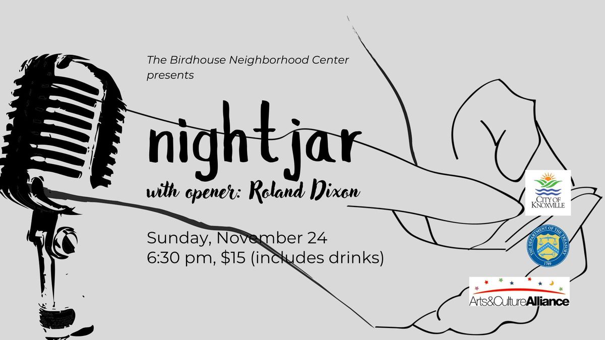 nightjar with Roland Dixon at the Birdhouse