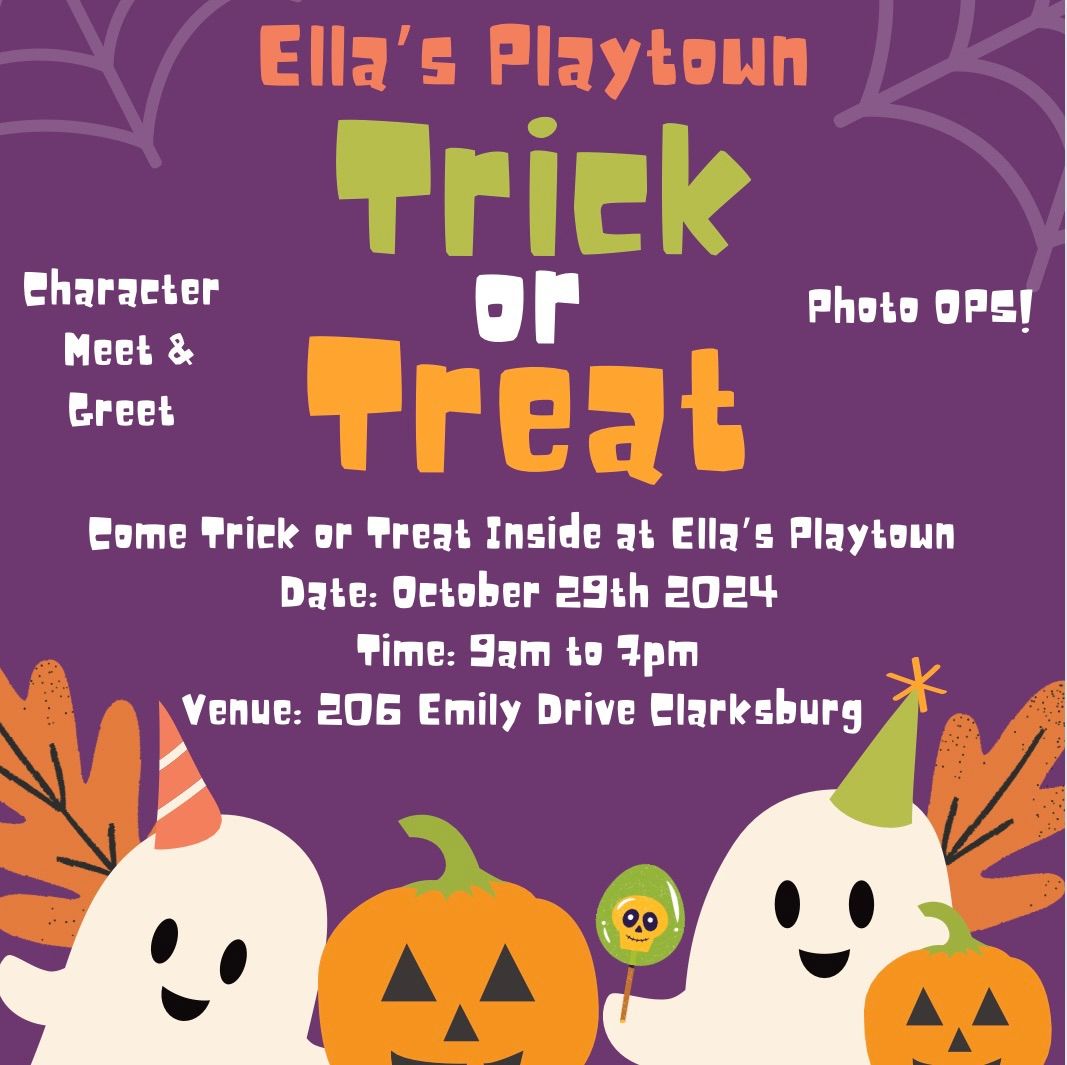 Ella\u2019s playtown trick or treat 