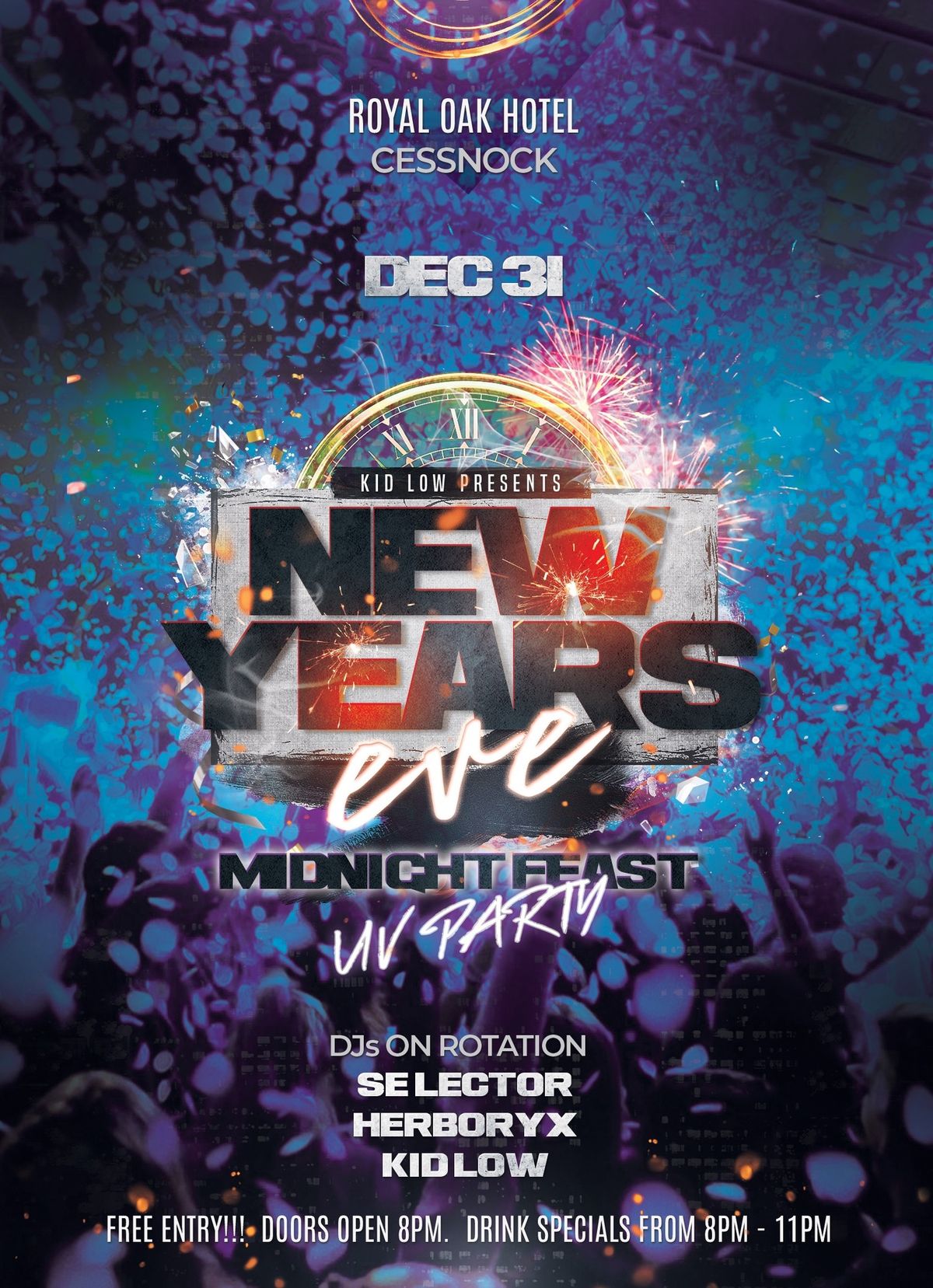 Midnight Feast NYE party 