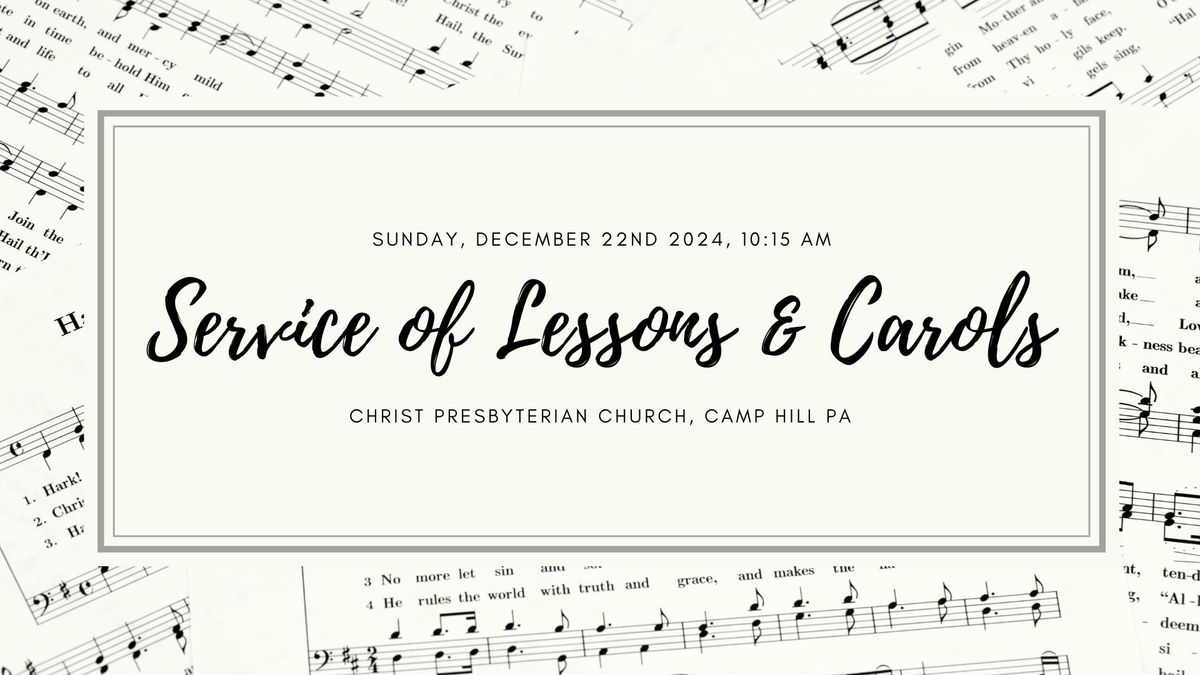 Service of Lessons & Carols