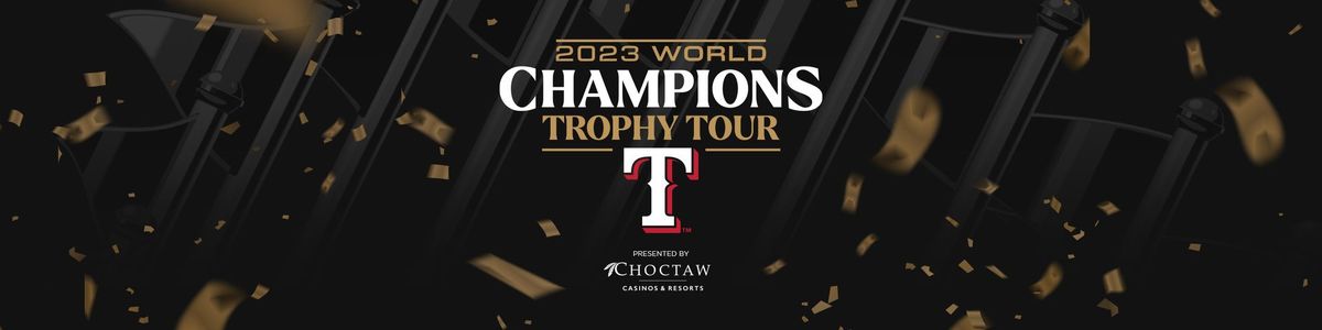 23 World Series Trophy Tour Stop at Golden Chick!