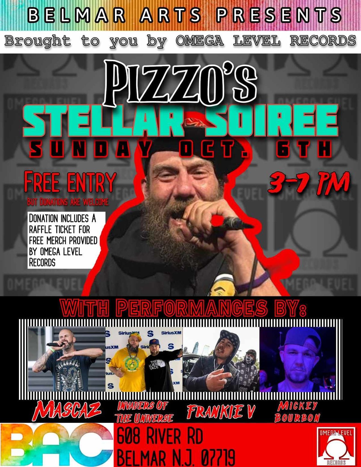 OMEGA LEVEL RECORDS PRESENTS: PIZZOs STELLAR SOIREE