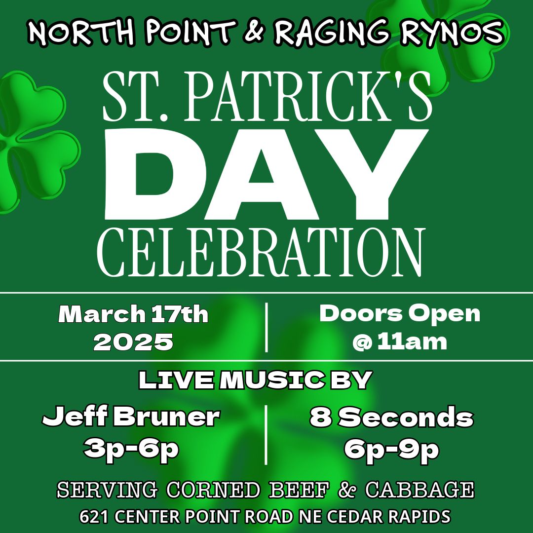 St Pattys Celebration featuring Jeff Bruner & 8 Seconds