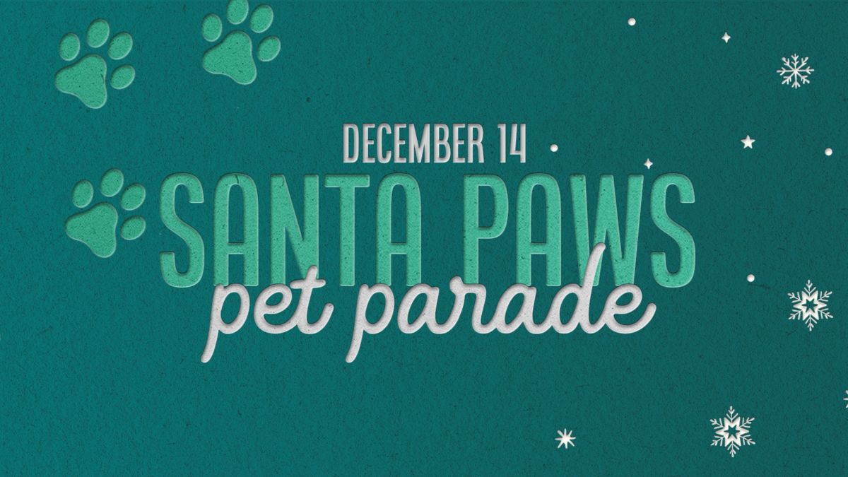 1st Annual Santa Paws Pet Parade