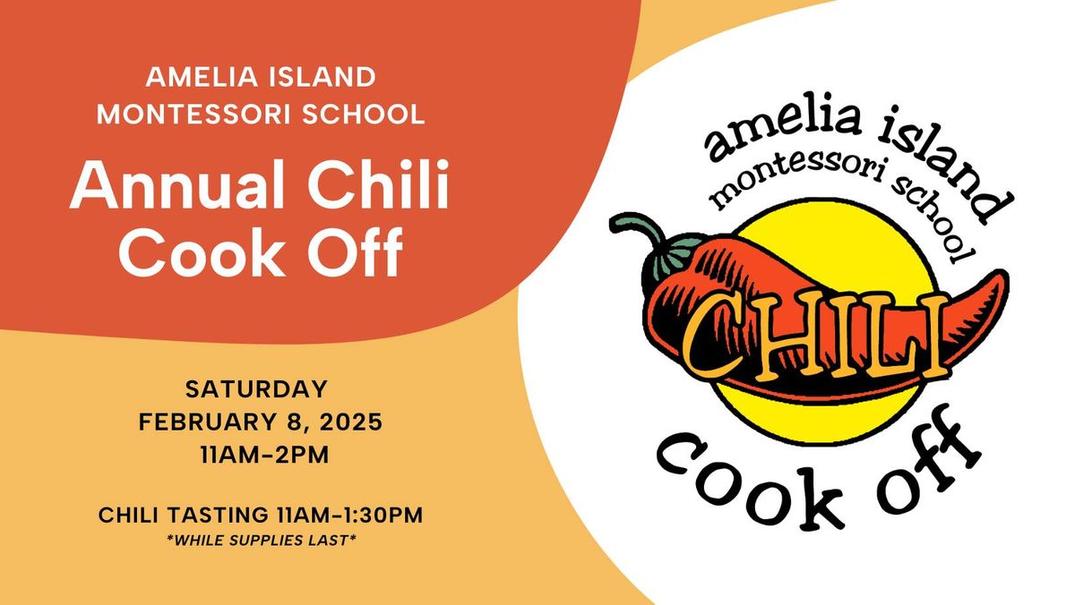 2025 Annual Amelia Island Montessori School Chili Cook-Off