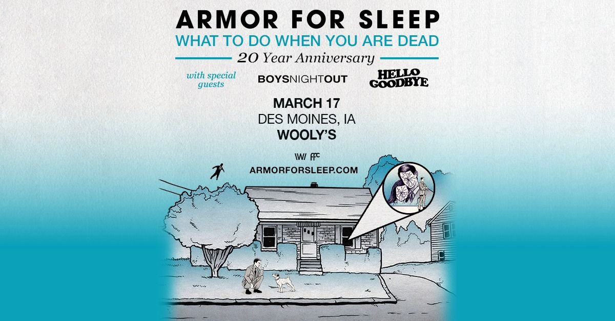  Armor for Sleep with Boys Night Out and Hellogoodbye at Wooly's