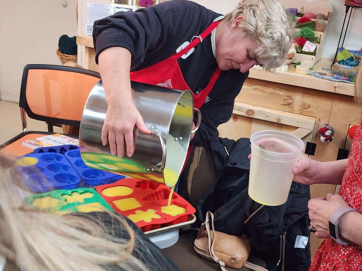 Goats Milk Soapmaking Class with Rickie