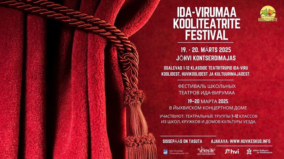 Ida-Virumaa Kooliteatrite Festival 2025