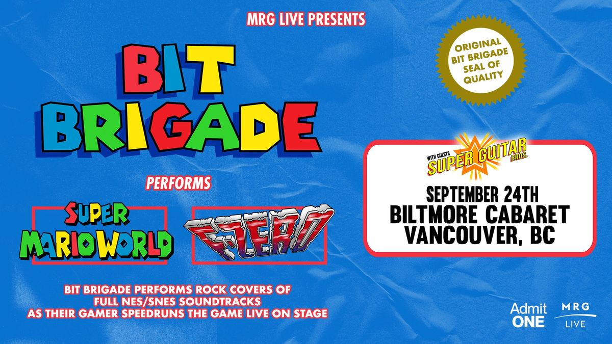 Bit Brigade - Performs rock covers of full NES game soundtracks as their gamer speedruns (Vancouver)