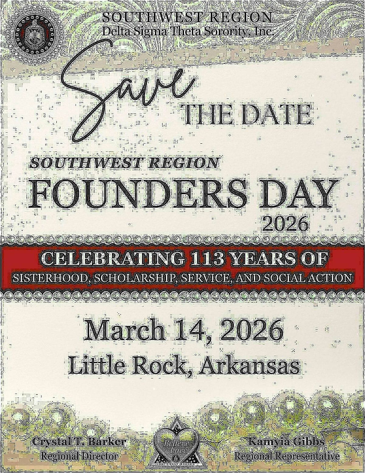Southwest Region - Founders Day 2026 Celebration