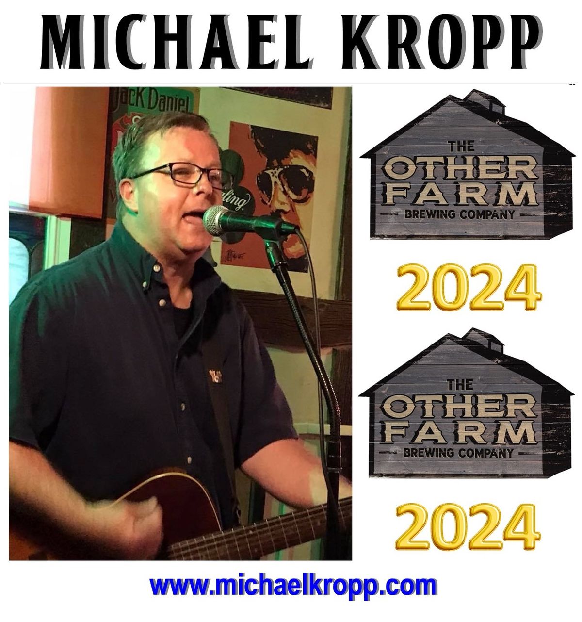 9\/20 - Michael Kropp in the Beer Garden at The Other Farm Brewing Company!