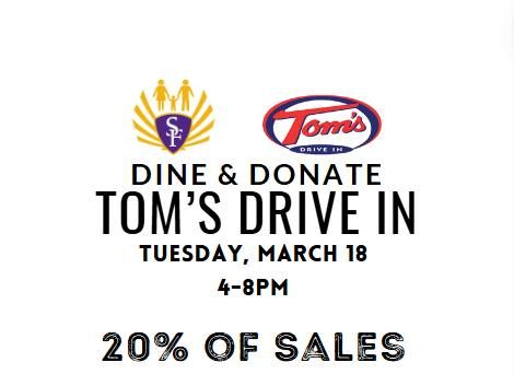 Tom's Drive In - Dine & Donate