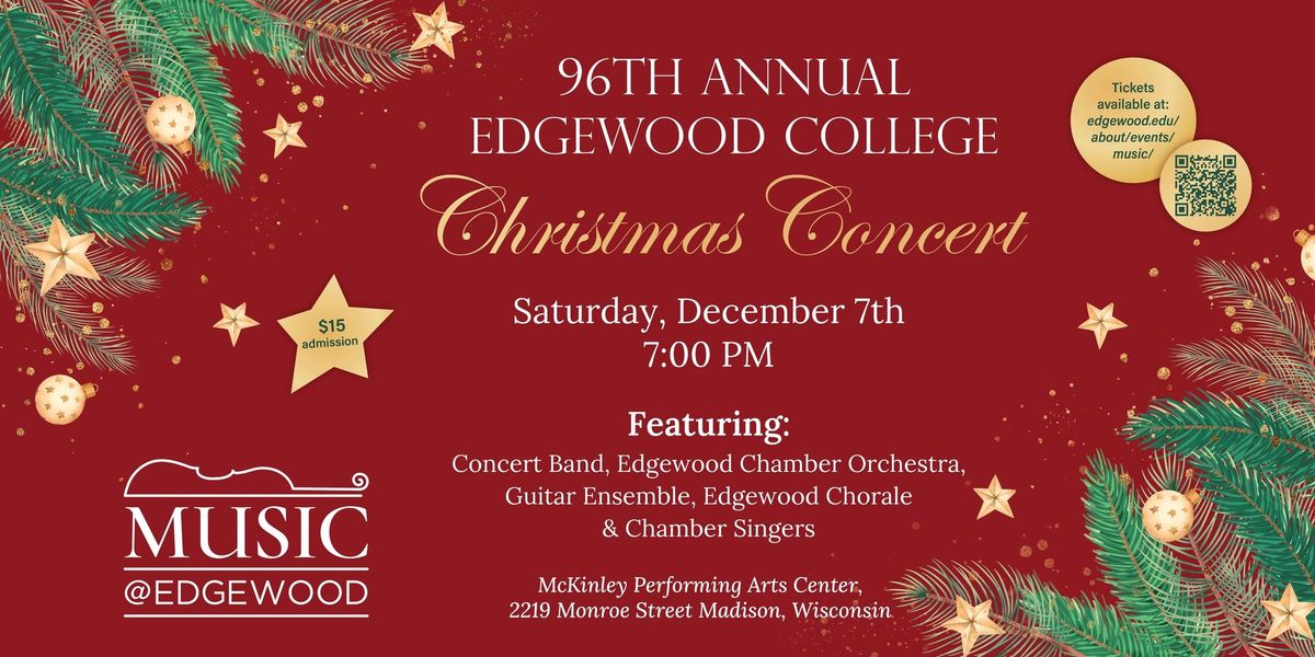 96th Annual Edgewood College Christmas Concert 