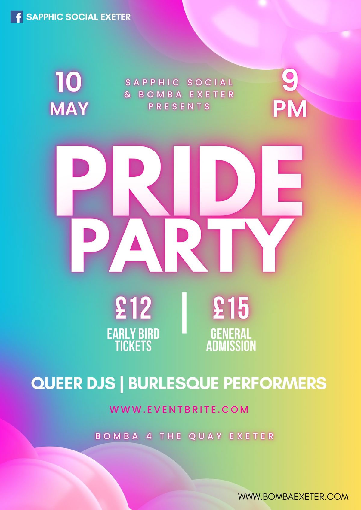 PRIDE PARTY Hosted by Sapphic Social