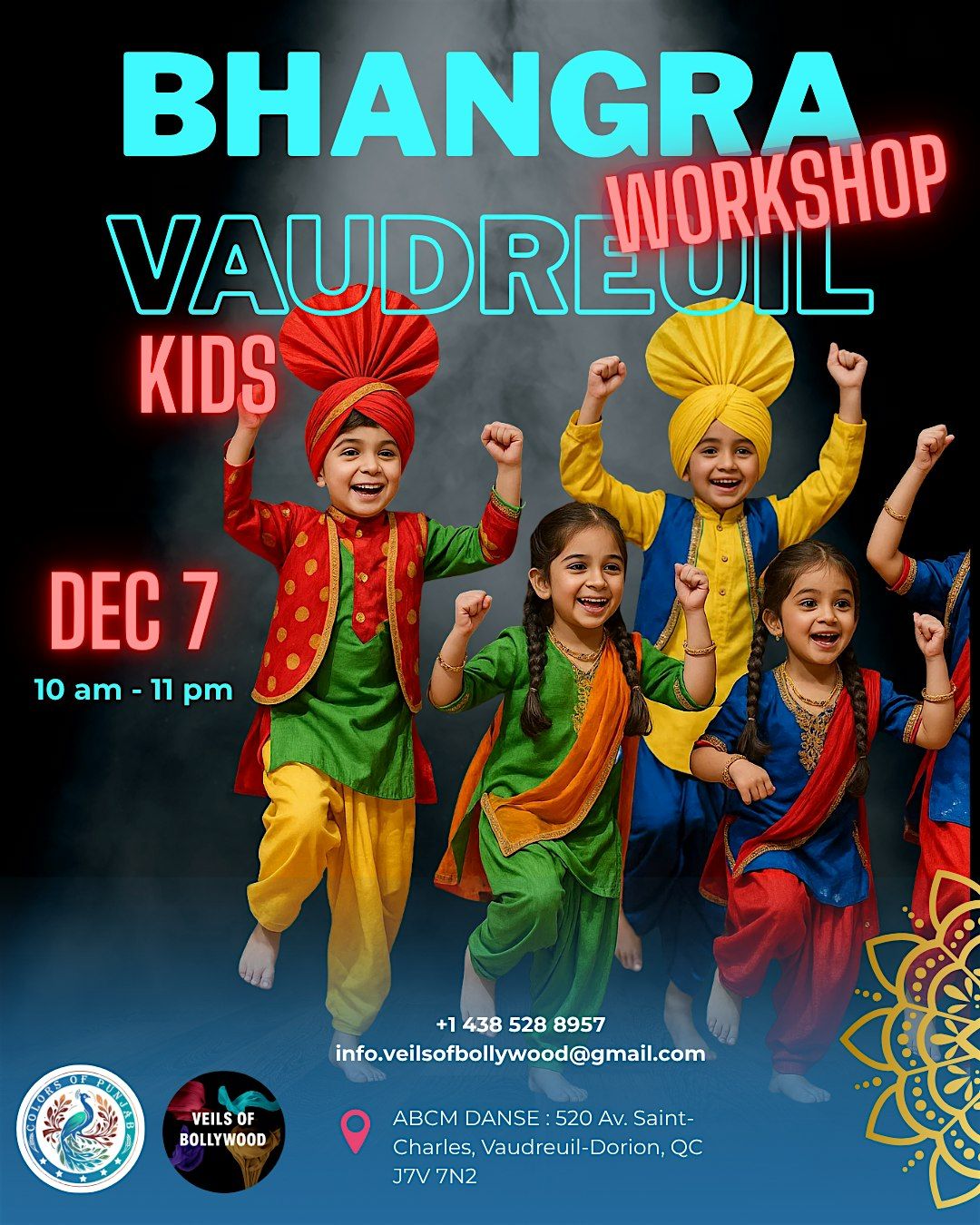 KIDS | Bhangra dance classes | VD