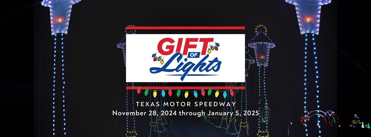 Gift of Lights Show at Texas Motor Speedway