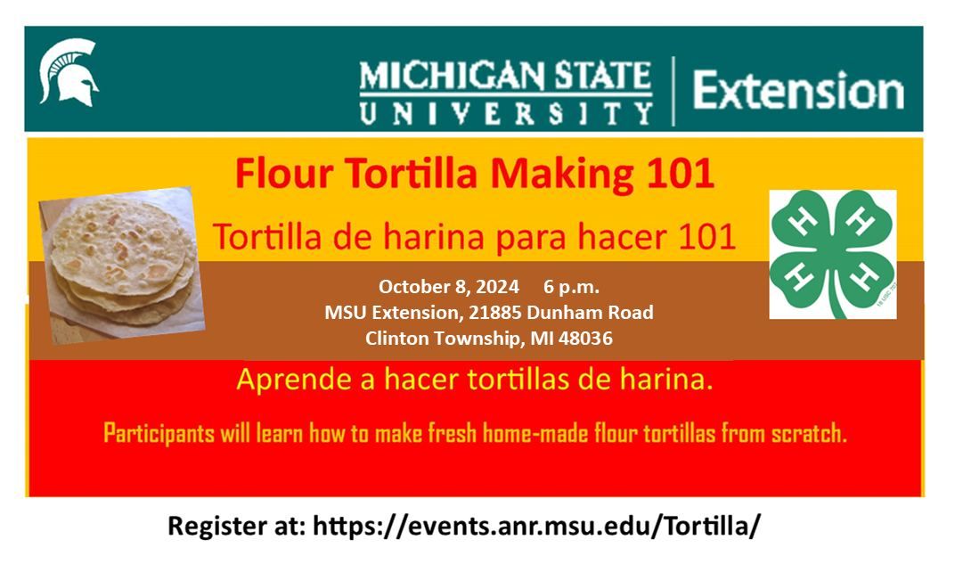 Flour Tortilla Making 101