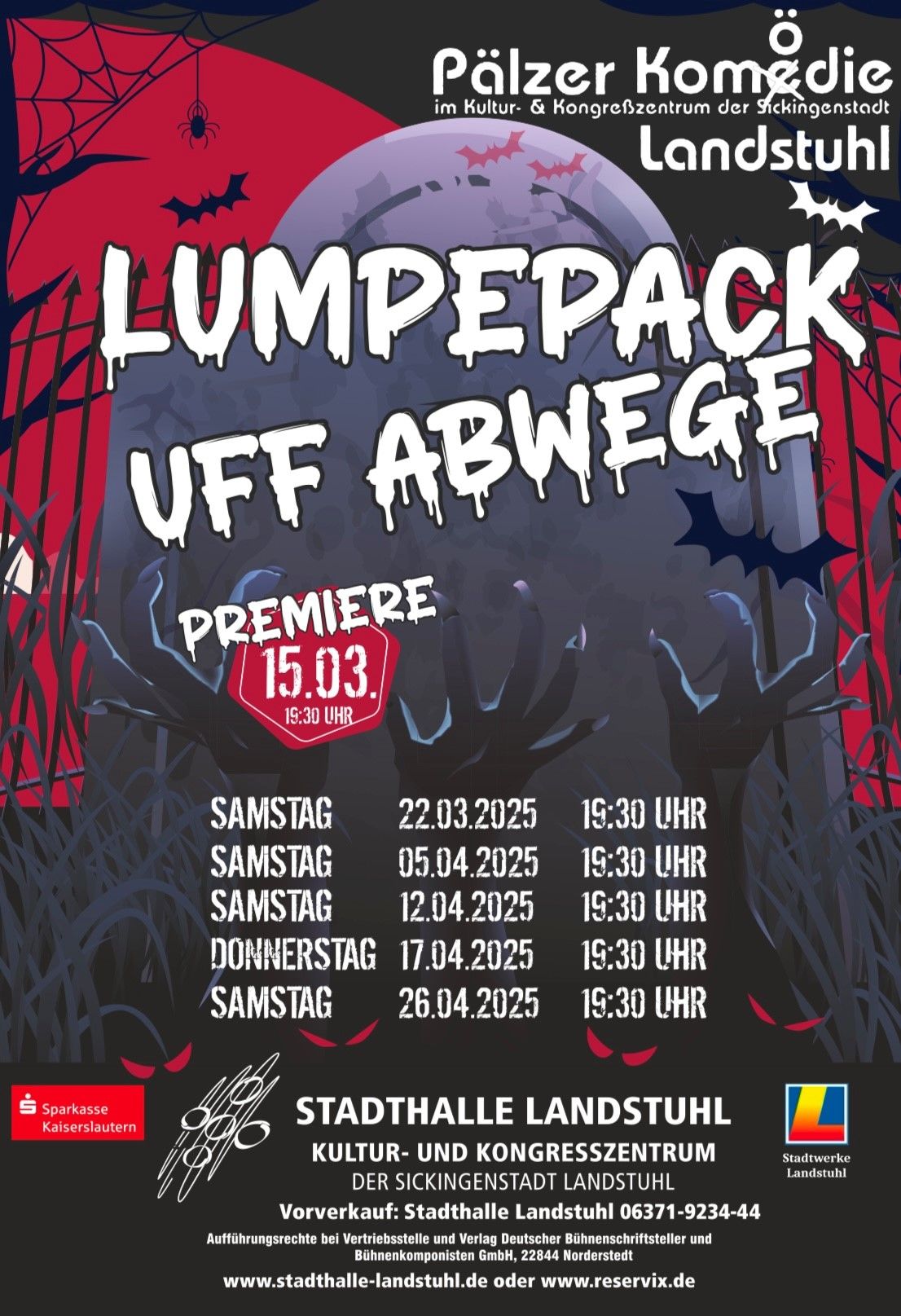 Lumpepack uff Abwege - Premiere