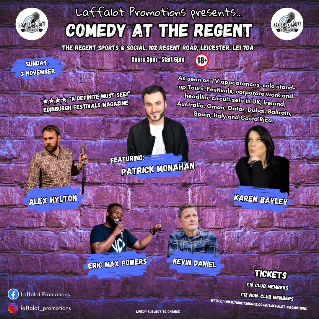 Comedy at The Regent