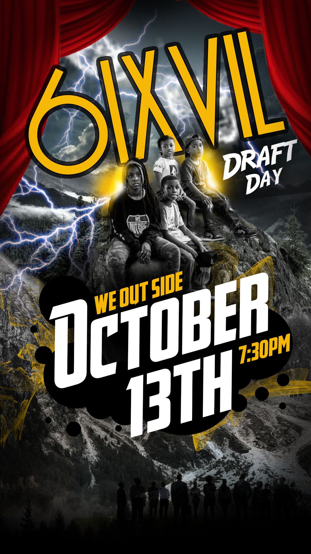 6ixvil Draft Day