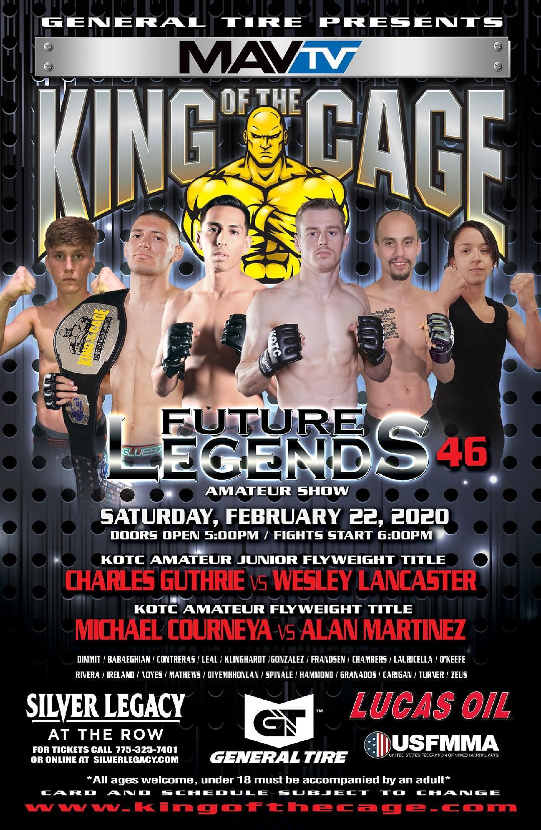 King of the Cage Future Legends 61