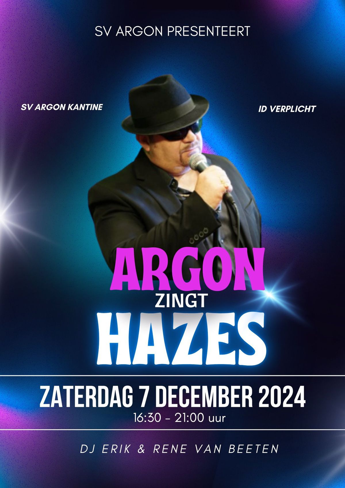 Argon zingt Hazes