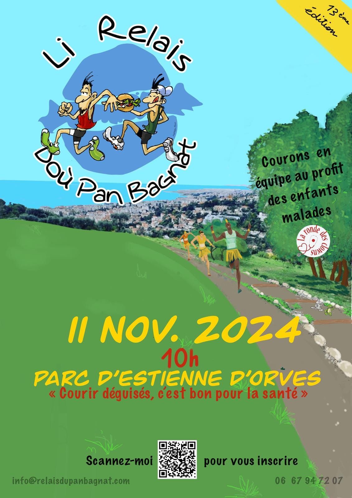 13eme \u00e9dition des Relais du Pan Bagnat 