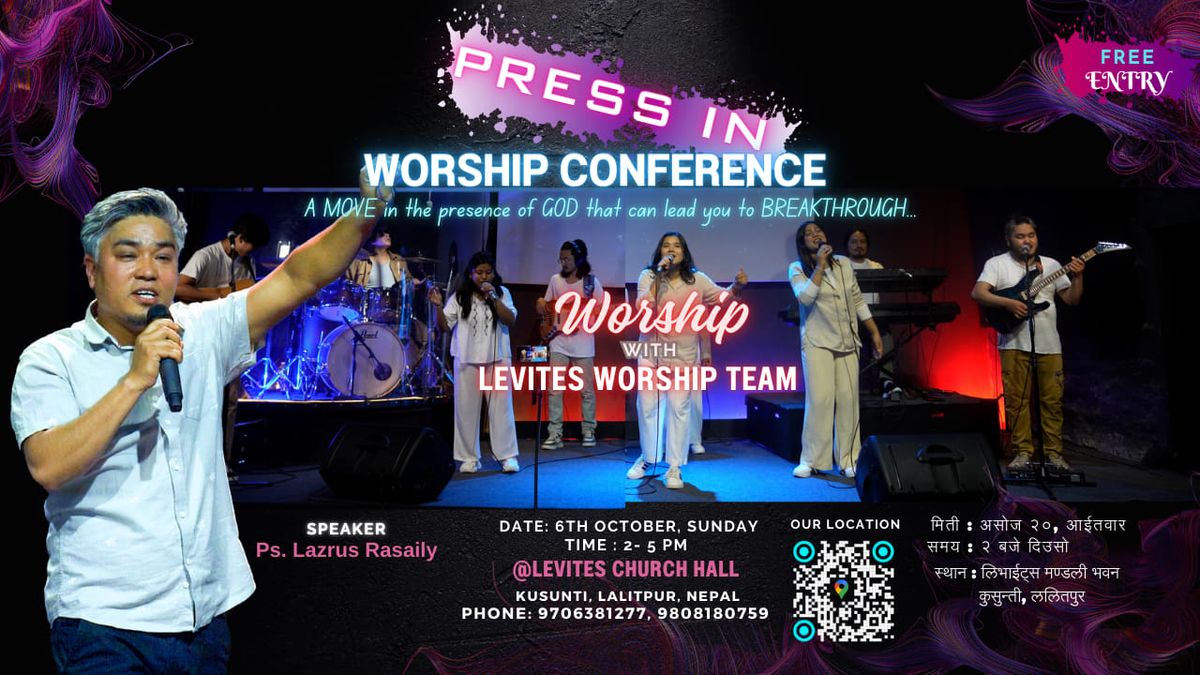 "PRESS IN" Worship Conference 