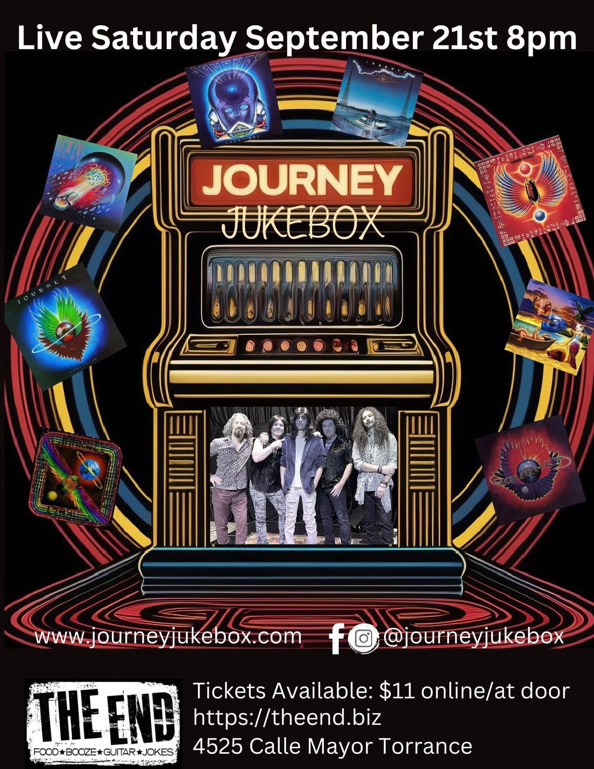 Journey Jukebox - Breakout Show at End Bar