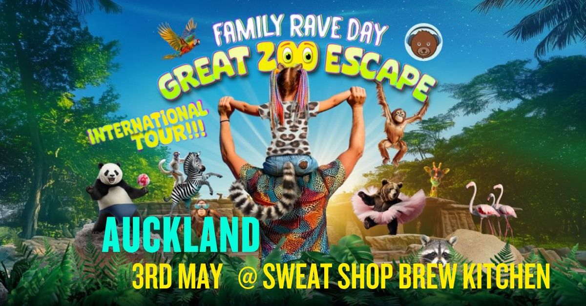 Family Rave Day - The Great Zoo Escape Auckland