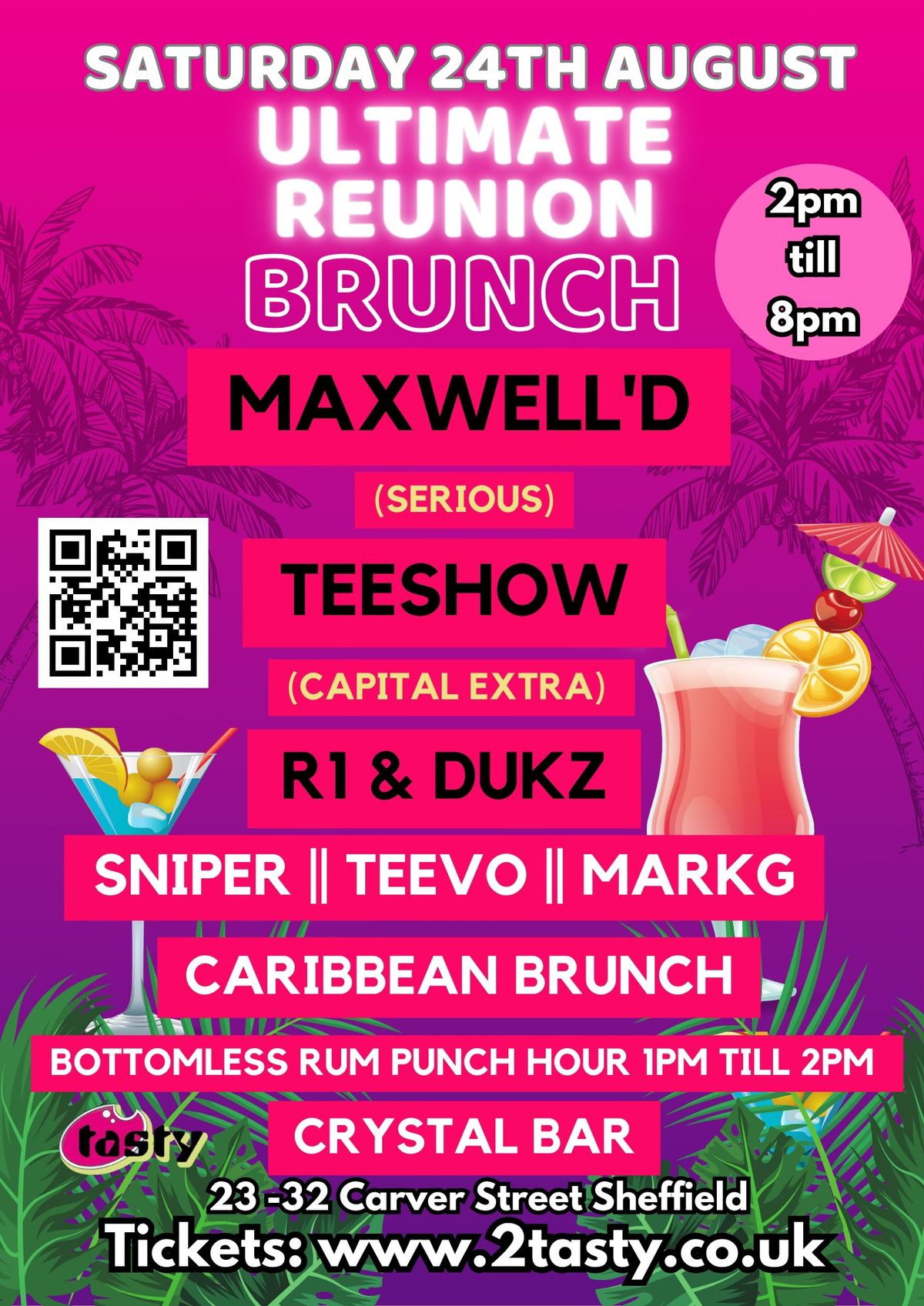 Ultimate Reunion Brunch with MAXWELL D and TEESHOW Capital Extra