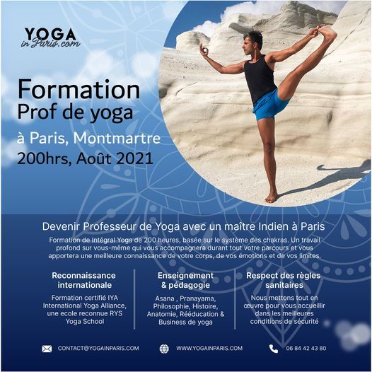 Formation prof de yoga