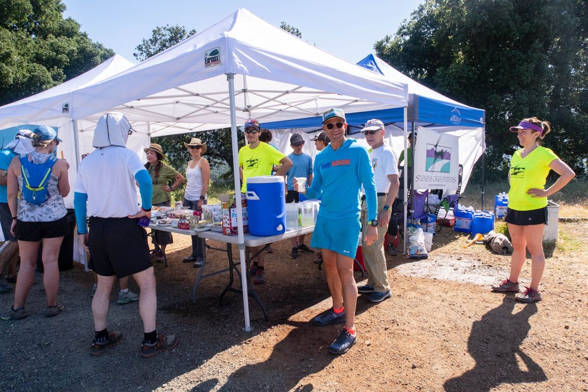 Quicksilver 100 Aid Station - Bull Run