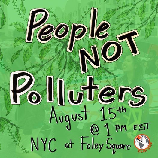 People Not Polluters Rally