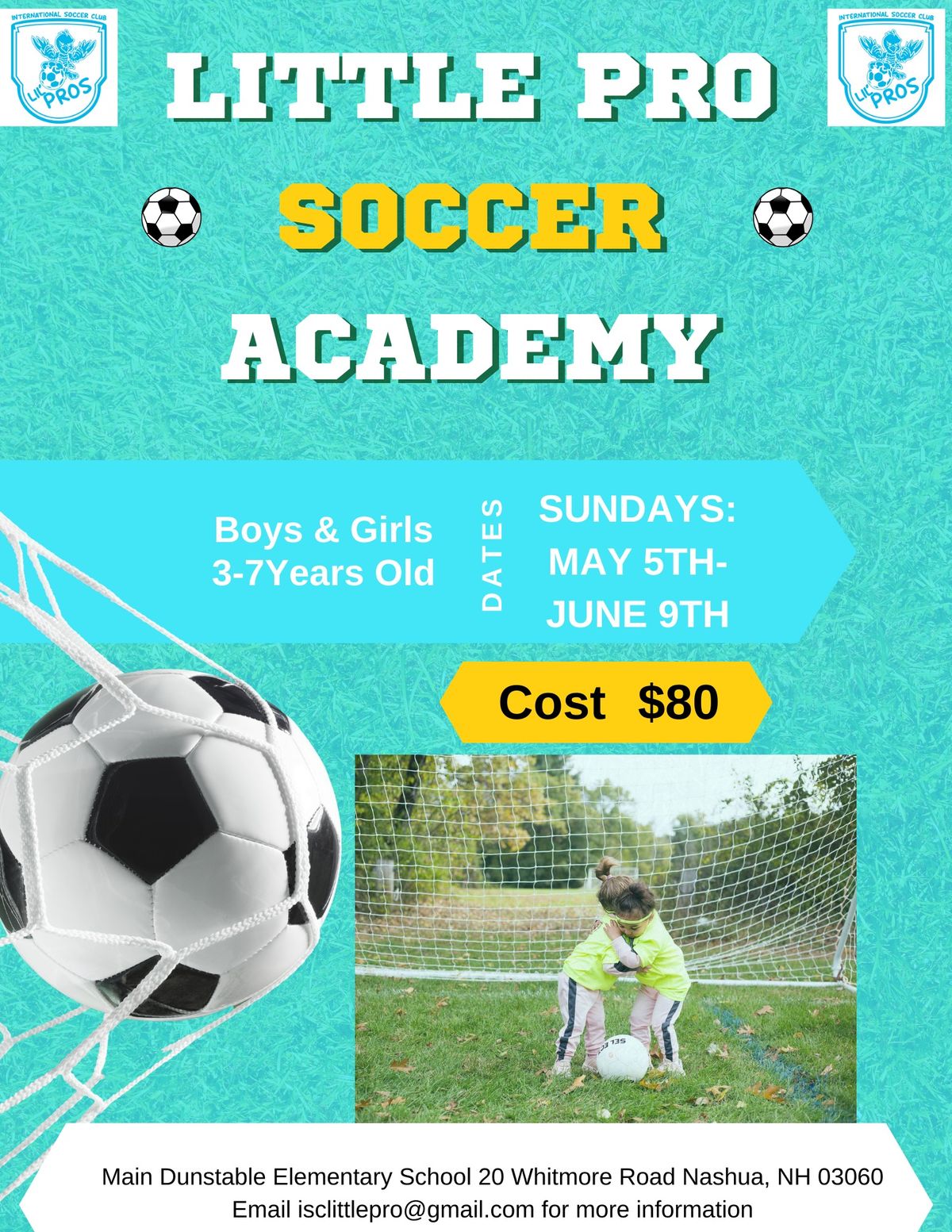 Little Pro Soccer Academy Outdoor Session 4