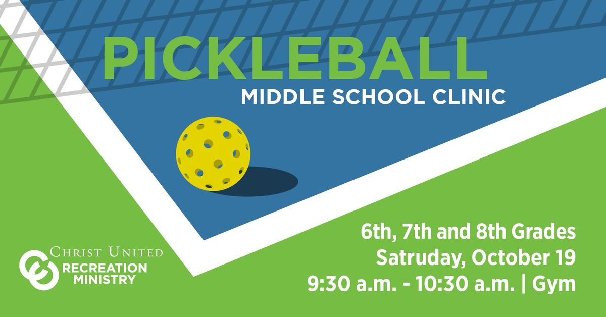 Middle School Pickleball Clinic